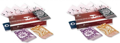 

Parksons Indus Designer Playing Cards 3 Decks Set Of 2(Multicolor)