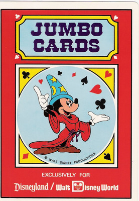 

Disney World Jumbo Playing Cards(Red)