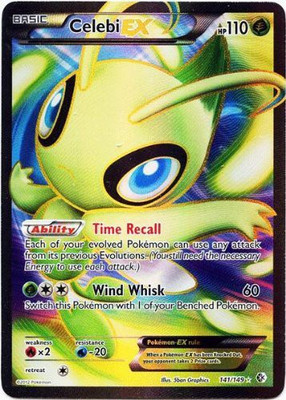 

Pokemon Celebiex (141/149) Bw Boundaries Crossed Holo(Multicolor)