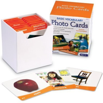 

Learning Resources Basic Vocabulary Photo Cards(Multicolor)