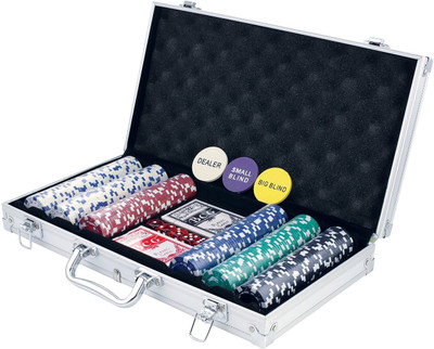 Kids Mandi Texas Hold'em Poker Exclusive Chips and Card Set 11.5 g(Multicolor)