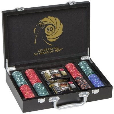 

James Bond Limited Edition 200 Chips Poker Set