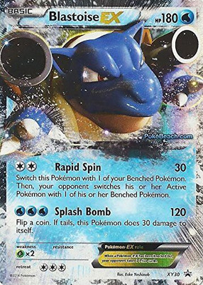 

Pokemon Blastoise (Xy30) Xy Black Star Promos Holo(Blue)