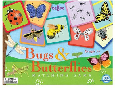 

eeBoo Matching Bugs & Butterflies(Green)