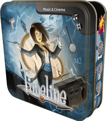 Asmodee Timeline Music & Cinema(Multicolor)