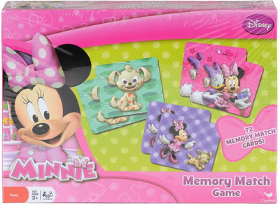 

Disney Junior Minnie Mouse Memory Match Game::Memory Match Cards(Multicolor)