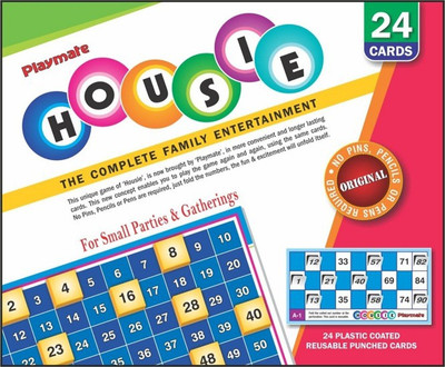 

HALOo Housie 24 cards(Multicolor)