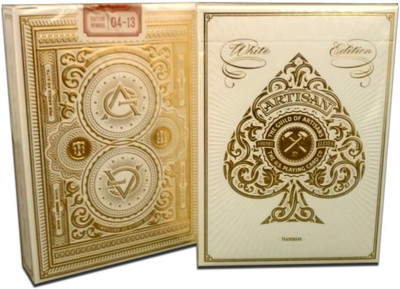 

Theory11 Artisan Playing Cards White Edition Deck(White)