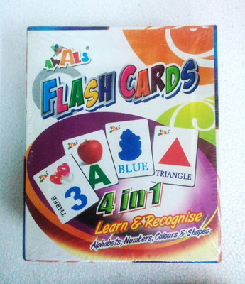 6% OFF on AWALS 4 in 1 Flash Cards(Multicolor) 6% OFF on AWALS 4 in 1 Flash Cards(Multicolor)