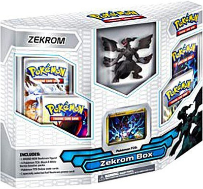 

Pokemon Black White Zekrom Box 4 Booster Packs1 Holo Promo 1(Silver)