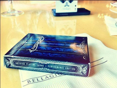Ellusionist Artifice Deck Performance Coated Playing(2Nd Edition) Blue(Blue)