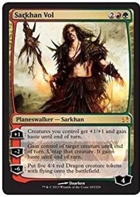

Magic: the Gathering Sarkhan Vol Modern Masters(Brown)