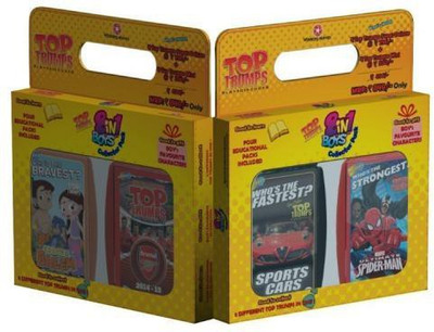 

Top Trumps 8 in 1 Boys Collector Pack, Multi Color(Multicolor)