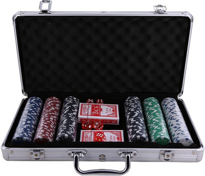 

Dolphin Gallery 300 Pcs Poker Set(Multicolor)