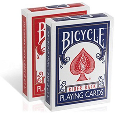 

Bicycle Rider Back Index Playing Cards, Standard(Red)