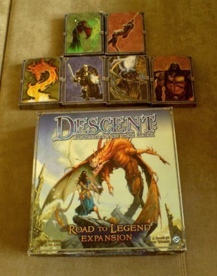 

Fantasy Flight Games Descent The Road To Legend Expansion(Multicolor)