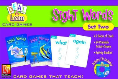 

REMEDIA PUBLICATIONS Deal & Learn Sight Words Set 2(Purple)