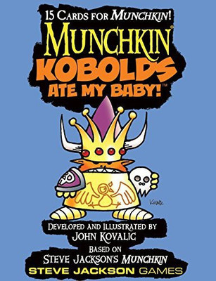 

Steve Jackson Games Munchkin Kobolds Ate My Ba(Blue)