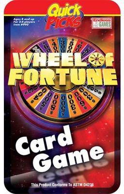 

Endless Games Quick Picks Wheel Of Fortune Travel In A Tin(Multicolor)