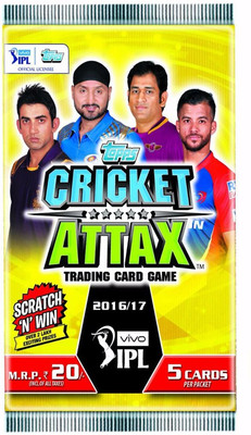 

Topps Cricket attax 2016/17(Blue)