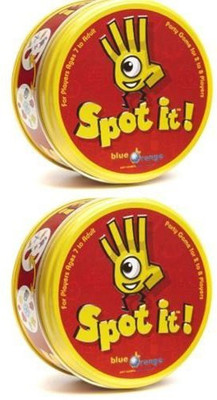 Blue Orange Spot It 2Pack(Red)
