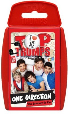 

Top Trumps One Direction Official Music Fan Merchandise Kids Gift(Red)