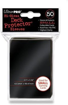 

Ultra Pro Supplies Yugioh Deck Protector Sleeves Higloss Black 50(Black)