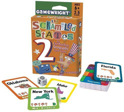 

Gamewright Scrambled States 2(Brown)