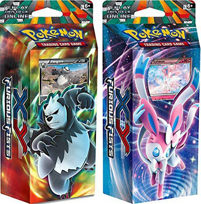 

Pokemon X & Y Furious Fists Dark Hammer & Enchanted Echo Theme Decks(Multicolor)