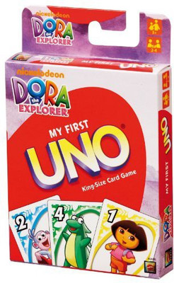 

Mattel Dora The Explorer My First Uno(Multicolor)