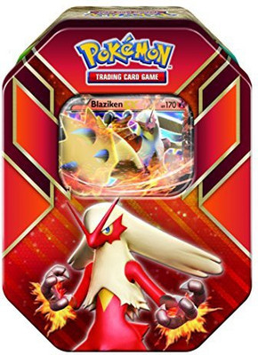 

Pokemon Blaziken Ex Hoenn Power Summer Collector Tin 2015 Sealed(Red)