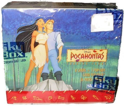 

Disney "Pocahontas" Trading36 Packs Factory Sealed(Blue)