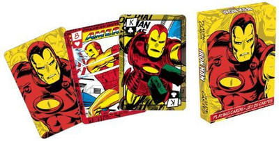 

Aquarius Marvel Iron Man Series 2 Comic Playing Cards(Multicolor)