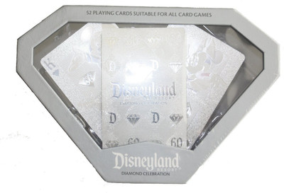 

Disney Diamond Celebration Collectible Playing Cards(Silver)