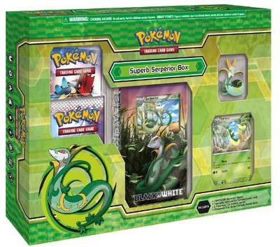 

Nintendo Pokemon Black White Evolution Starter Box Superb Serperior(Green)