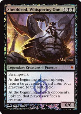 

Magic: the Gathering Sheoldredwhispering One Prerelease & Release Promos Foil(Black)