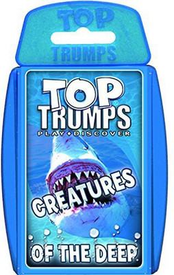 

Top Trumps Creatures Of The Deep Sea(Blue)