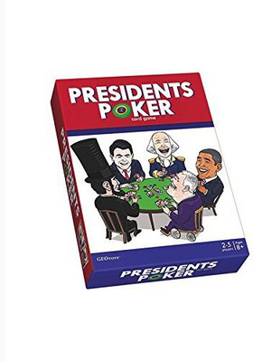 

Geotoys presidents poker educational historical(Multicolor)