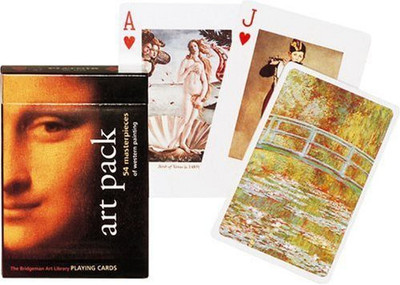 

Piatnik Art Pack Single Deck Playing(Set Of 52 S)(Multicolor)