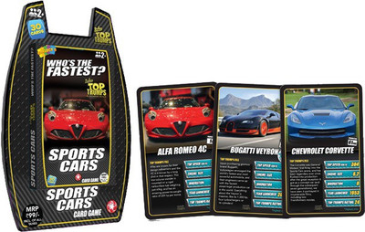 

Top Trumps Deluxe Sports Cars(Multicolor)