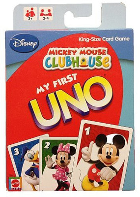 

Disney Mickey Mouse Clubhouse My First Uno(Multicolor)