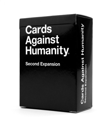 Cards Against Humanity Second Expansion(Black, White) at flipkart