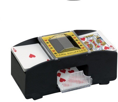 

PackNBuy 2 to 1 Deck Casino Automatic Card Shuffler(Black)