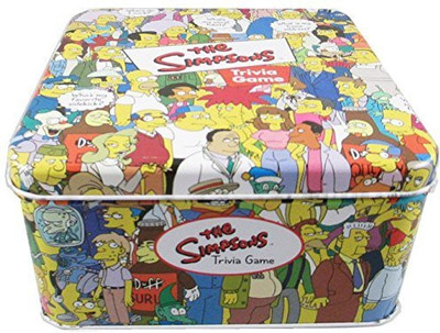 

Cardinal The Simpsons Trivia In Collectible Tin (2000)(Multicolor)