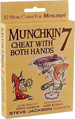 Steve Jackson Games Munchkin 7 Cheat With Both Hands(Yellow)
