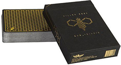 

Ellusionist Killer Bees Playing Cards Deck by Ellusionist(Black, Yellow)