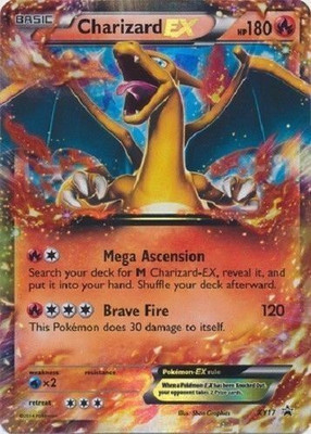 

Pokemon Charizard Ex (17) Promos Holo(Multicolor)