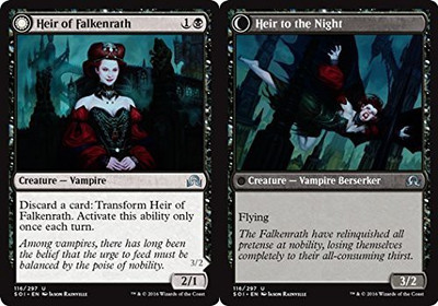 

Magic: the Gathering Heir of Falkenrath Heir to the Night Shadows Over Innistrad(Black)