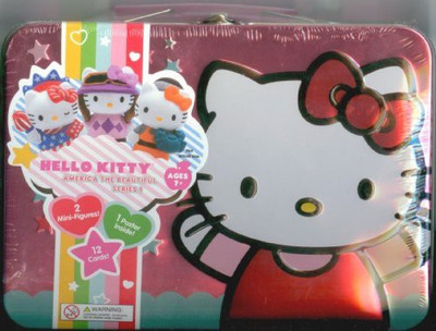

Upper Deck Hello Kitty America The Beautiful Series 1 Tin Minis(Red)
