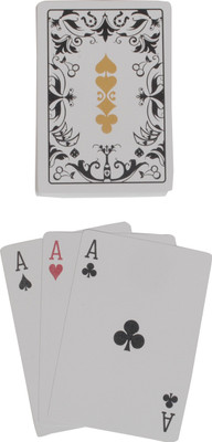 

Bs Spy Pure Plastic Casino Cardss Duplex Centered Board(White)
